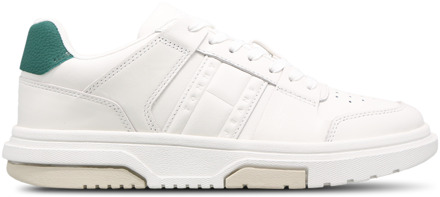 Tommy Jeans Brooklyn Sneakers Dames - Wit - Maat 38 - Leer White