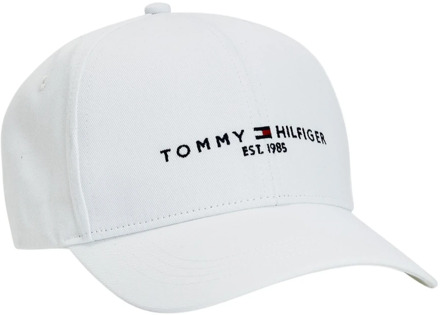 Tommy Jeans Cap- TH Established Tommy Jeans , White , Unisex - ONE Size