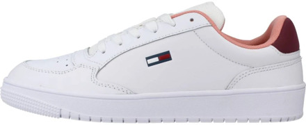 Tommy Jeans Court Cupsol Sneakers Tommy Jeans , White , Dames - 39 EU