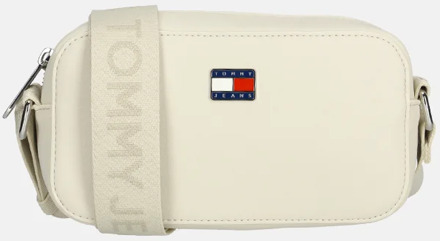 Tommy Jeans Daily Elevated crossbody tas newsprint Ecru