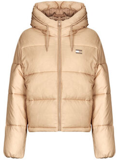 Tommy Jeans Donsjas Tommy Jeans TJW HOODED PUFFER JACKET" Beige - M, L, XL