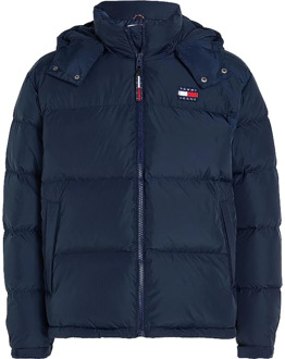 Tommy Jeans Down Jackets Tommy Jeans , Blue , Heren - XL