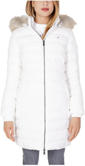 Tommy Jeans Down Jackets Tommy Jeans , White , Dames - L,S,Xs