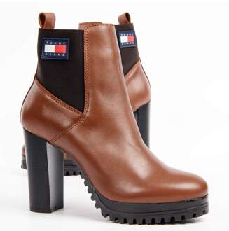 Tommy Jeans enkellaars vrouw Essentieel Bruin
