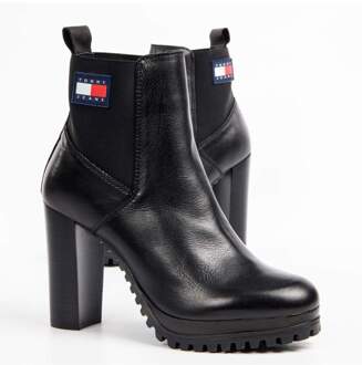 Tommy Jeans Essential enkellaarsjes voor dames Zwart