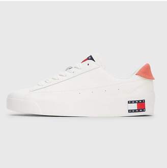 Tommy Jeans Flagge-sneaker voor heren Wit - EU 40