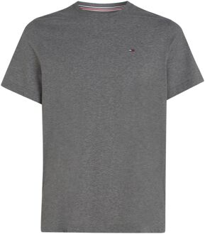 Tommy Jeans Geborduurd logo aansluitend T-shirt Tommy Jeans , Black , Heren - S