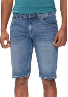 Tommy Jeans Heren Bermuda Shorts Lente/Zomer Collectie Tommy Jeans , Blue , Heren - W36,W34,W31,W29,W38,W33,W32,W30