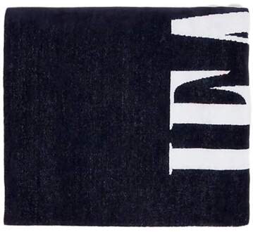 Tommy Jeans Heren Strandhanddoek Archiefblok Blauw - One Size