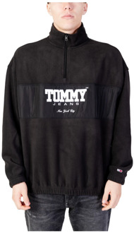 Tommy Jeans Heren Sweatshirt zonder capuchon Tommy Jeans , Black , Heren - Xl,M,Xs