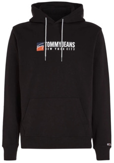 Tommy Jeans Hoodies Tommy Jeans , Black , Heren - S