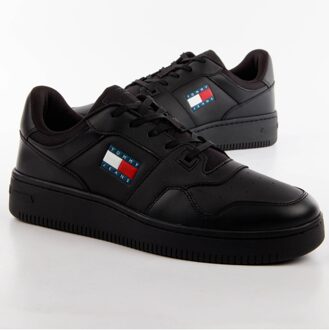 Tommy Jeans Lage Sneakers Tommy Jeans TJM RETRO BASKET ESS" Zwart - 40,41,42,43