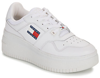 Tommy Jeans Lage Sneakers Tommy Jeans TJW RETRO BASKET FLATFORM ESS" Wit - 36,37,38,39,40,41