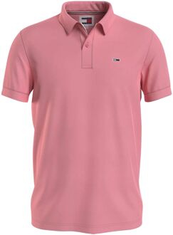 Tommy Jeans Polo Shirts Tommy Jeans , Pink , Heren - Xl,L,M