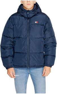 Tommy Jeans Pufferjas Mannen Herfst/Winter Collectie Tommy Jeans , Blue , Heren - Xl,L,M,S