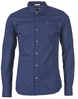 Tommy Jeans slim fit overhemd Blauw - L