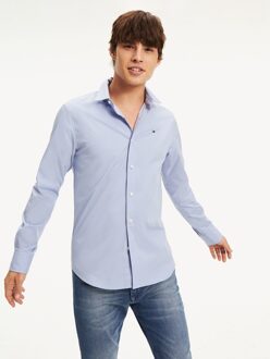 Tommy Jeans slim fit overhemd Blauw - XS