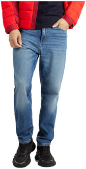 Tommy Jeans Slim-Fit Tapered Jeans Tommy Jeans , Blue , Heren - W30 L32,W32 L32,W33 L32