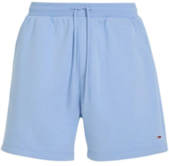 Tommy Jeans Stijlvolle Casual Shorts voor Mannen Tommy Jeans , Blue , Heren - M,S,Xs
