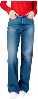 Tommy Jeans Straight Jeans Tommy Jeans , Blue , Dames - W30 L32,W27 L32,W28 L32