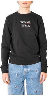Tommy Jeans Sweatshirts Tommy Jeans , Black , Dames - 2XS