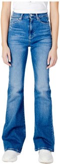 Tommy Jeans Sylvia Bootcut Jeans - Lente/Zomer Collectie Tommy Jeans , Blue , Dames - W26 L32,W25 L32,W27 L32,W30 L32,W28 L32