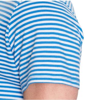 Tommy Jeans T-shirt, klassiek model met strepen, heren - maat XS Blauw