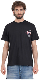 Tommy Jeans T-Shirts Tommy Jeans , Black , Heren - 2Xl,M,S