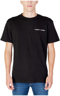 Tommy Jeans T-Shirts Tommy Jeans , Black , Heren - Xl,L
