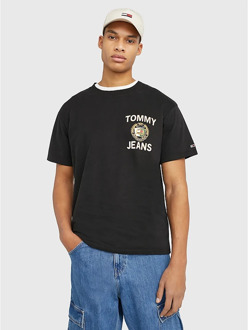 Tommy Jeans T-Shirts Tommy Jeans , Black , Heren - XS