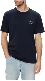 Tommy Jeans T-Shirts Tommy Jeans , Blue , Heren - 2Xl,Xl,L,M,S