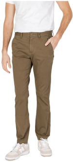 Tommy Jeans Tapered Chino Broek Tommy Jeans , Green , Heren - W31 L32,W32 L32,W34 L32,W30 L32,W38 L32,W33 L32,W36 L32