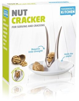 Tomorrow's Kitchen notenkraker Zilverkleurig#Wit