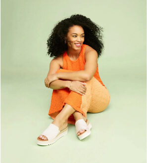 Toms 10021968 diana mule white/onyx 3201 Beige - 40