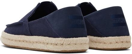 Toms Alonso Jute Heren Espadrilles Navy