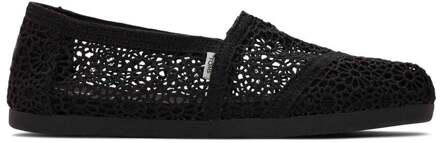 Toms Alpargata Dames Espadrilles - Black - Maat 42