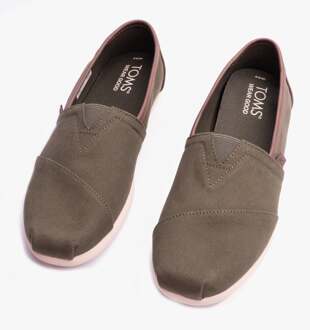 Toms ALPARGATA Heren Espadrilles Donkergroen