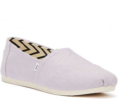 Toms Alpargata Heritage Canvas Dames Lichte Orchidee Espadrilles Paars - EU 37.5 / UK 4.5