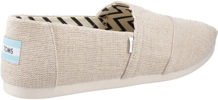 Toms Alpargata Jute Heren Espadrilles Naturel Ongeverfd