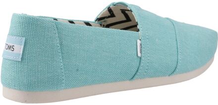 Toms Alpargata Klassiek Jute Dames Espadrilles Aqua Turquoise