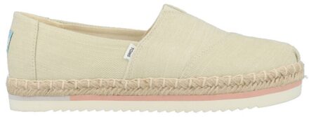 Toms Alpargata Platform 10017830 Beige maat