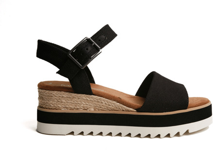 Toms Alpargata Platform 10017856 Zwart-37 maat 37