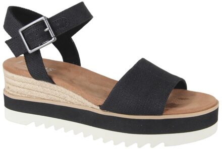 Toms Alpargata Platform 10017856 Zwart-38