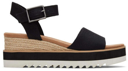 Toms Alpargata Platform 10017856 Zwart-39