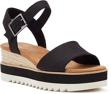 Toms Alpargata Platform 10017856 Zwart-40