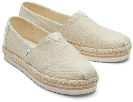 Toms Alpargata platform rope loafers Ecru - 36