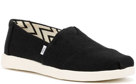 Toms Alpargata Plus Heritage Canvas Dames Zwarte Espadrilles - EU 36 / UK 3