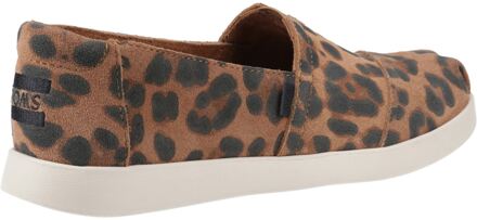 Toms Alpargata Plus Leren Espadrilles Voor Dames In Bruine Suiker Kleur - EU 40.5 / UK 7