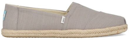 Toms Alpargata Rope 10019690 Grijs maat