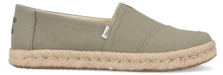 Toms Alpargata Rope 2.0 10020859 Olijf Groen maat
